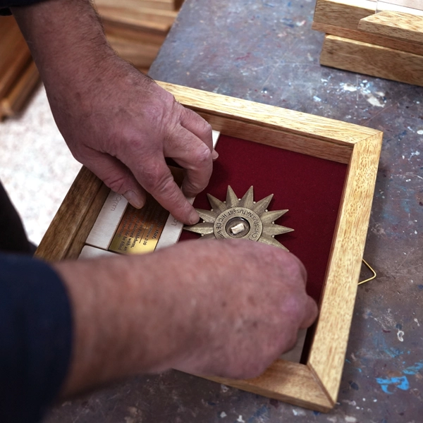 Nativity star making of
