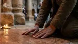stone of anointing in jerusalem